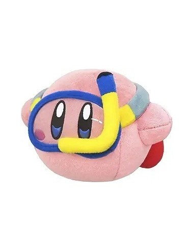 20446-Peluches - Kirby - Peluche 14 Cm Swim Kirby-3760259935955