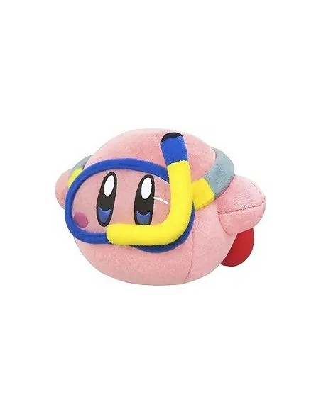 -20446-Peluches - Kirby - Peluche 14 Cm Swim Kirby-3760259935955