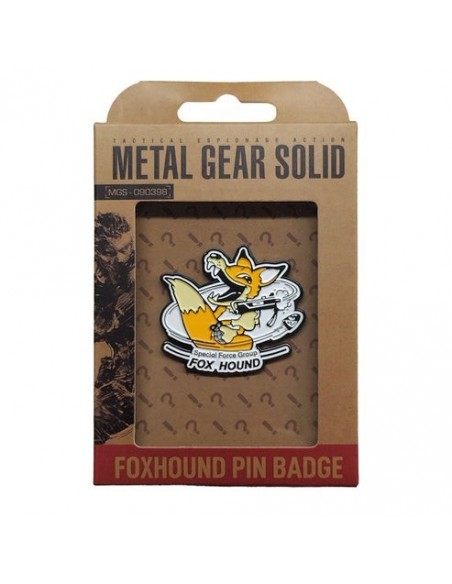 -16148-Merchandising - Metal Gear Solid Foxhound Pin Edición Limitada-5060948293556