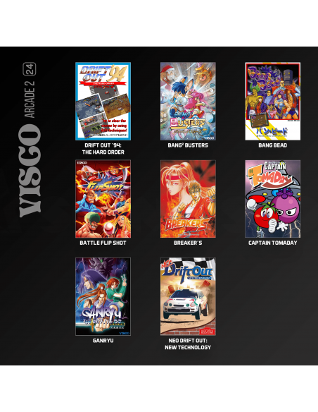 -20496-Retro - Cartucho Evercade Visco Arcade Col. 2 EVER INT-5060990242366