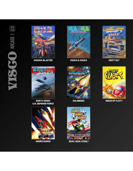 -20497-Retro - Cartucho Evercade Visco Arcade Col. 1 EVER INT-5060990242380