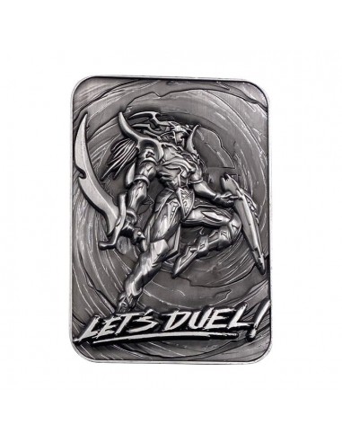 20593-Merchandising - YuGiOh! Limited Edition Black Luster Soldier Metal Card-5060662466182