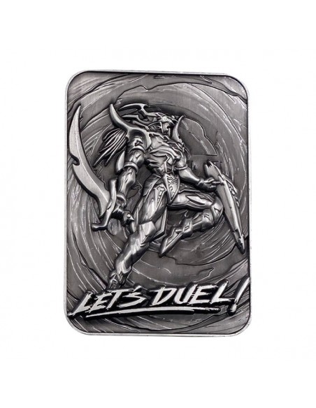 -20593-Merchandising - YuGiOh! Limited Edition Black Luster Soldier Metal Card-5060662466182