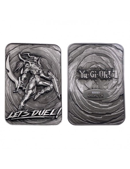 -20593-Merchandising - YuGiOh! Limited Edition Black Luster Soldier Metal Card-5060662466182