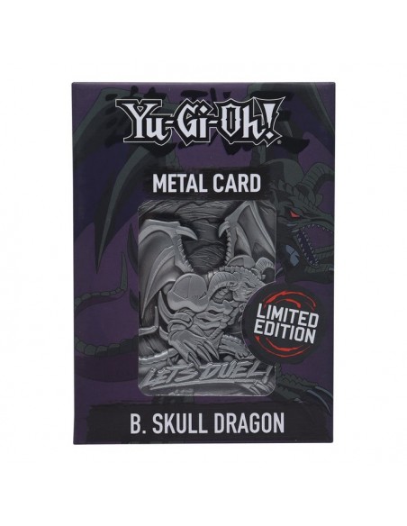-20587-Merchandising - YuGiOh! Limited Edition B. Skull Dragon Metal Card-5060662468018