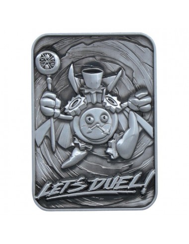 20582-Merchandising - YuGiOh! Limited Edition Time Wizard Metal Card-5060662468117