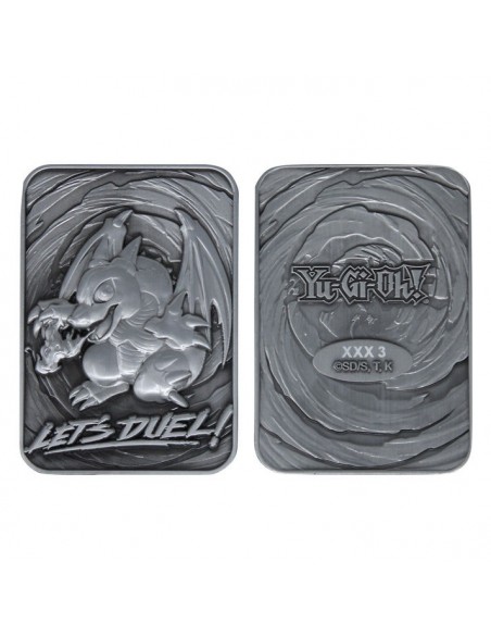 -20580-Merchandising - YuGiOh! Limited Edition Baby Dragon Metal Card-5060662466021