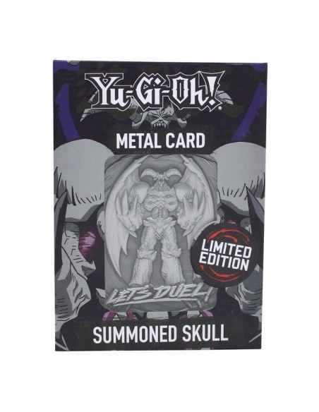 -20577-Merchandising - YuGiOh! Limited Edition Summoned Skull Metal Card-5060662466069