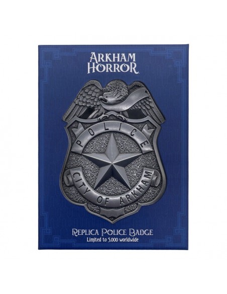 -20570-Merchandising - Arkham Horror Limited Edition Replica Police Badge-5060948291415