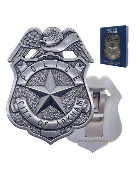 -20570-Merchandising - Arkham Horror Limited Edition Replica Police Badge-5060948291415