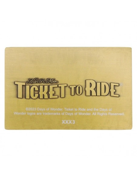 -20568-Merchandising - Ticket to Ride Trans America Express Ingot-5060948291453