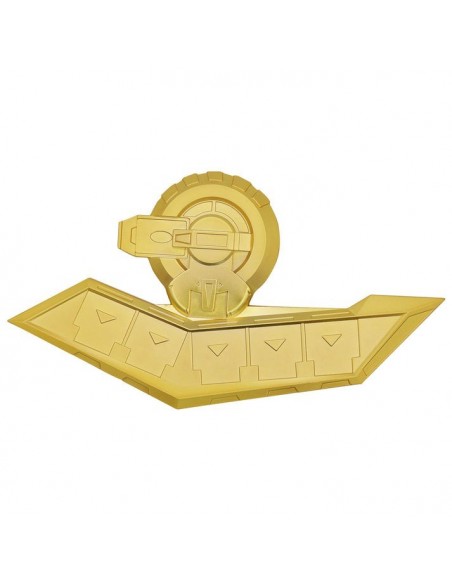 -20567-Merchandising - YuGiOh! 24K Gold Plated Duel Disk Mini Replica-5060948294508