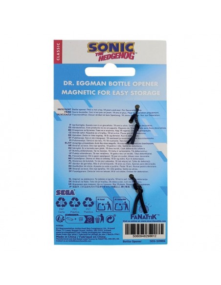 -20538-Merchandising - Abrebotellas Dr. Eggman Sonic The Hedgehog Fanattik-5060948298612