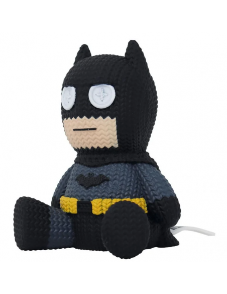 -20575-Merchandising - DC  Batman Black Suit Edition Collectible Vinyl Figure from Handmade By Robots-0818730020812