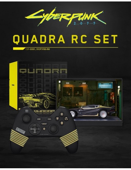 -20553-Merchandising - Cyberpunk Quadra Turbo R Remote Control Car-0860014128516