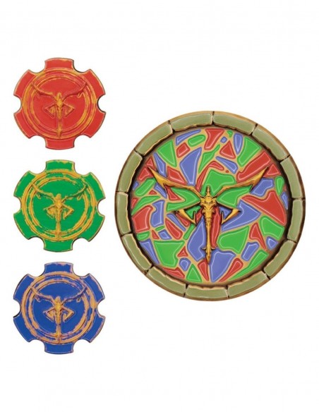 -20654-Merchandising - Réplica Church Puzzle Medallion Set Resident Evil 4  Edición Limitada Fanattik-5060948298025
