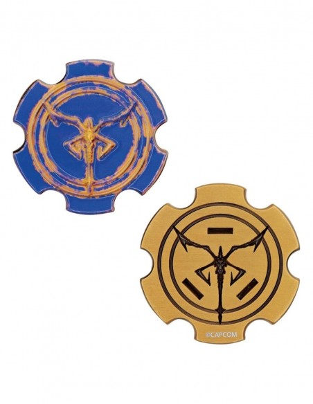 -20654-Merchandising - Réplica Church Puzzle Medallion Set Resident Evil 4  Edición Limitada Fanattik-5060948298025