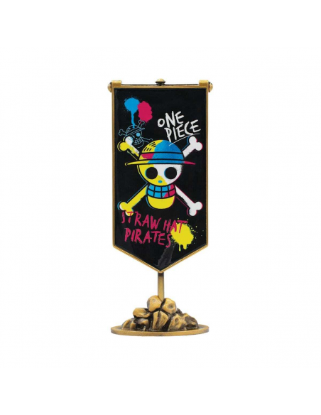 -20664-Merchandising - One Piece - Straw Hat Pirates Metal Banner-5061114760254