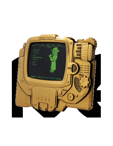 20663-Merchandising - Fallout - Pip-Boy Limited Edition Lenticular Ingot – Mysterious Stranger Variant-5061114760971