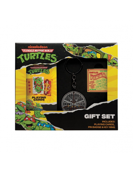-20662-Merchandising - Set de Regalo Tortugas Ninja Cowabunga Set Fanattik-5060948298933