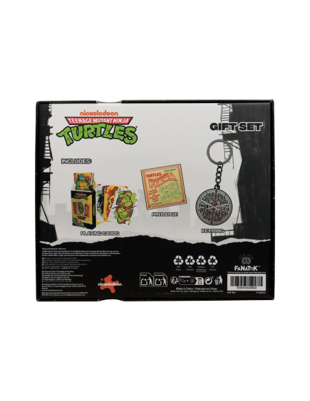 -20662-Merchandising - Set de Regalo Tortugas Ninja Cowabunga Set Fanattik-5060948298933