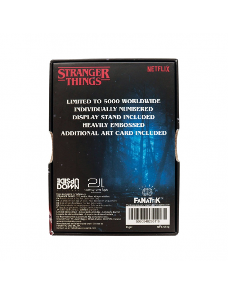 -20652-Merchandising - Lingote Vecna Lives Stranges Things 5 Edición Limitada Fanattik-5060948295116