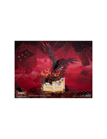 -16485-Figuras - Figura Shadow Evolved Estatua Resina Sonic X Shadow Generations 58 cm-5060316627983