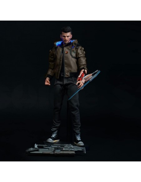 -16854-Figuras - Figura V Male Figura Articulada PVC Escala 1/6 Cyberpunk 2077 30.5 cm-0713929402885