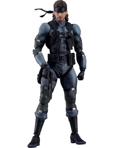 20690-Merchandising - Solid Snake MGS2 Version Updated Edition Figura 16 CM Metal Gear Solid 2: Sons Of Liberty FIGMA-4545784069745