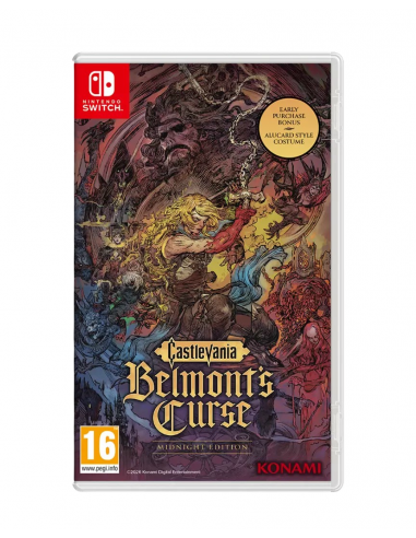 20698-Switch - Castlevania: Belmont's Curse Midnight Edition-4012927087282