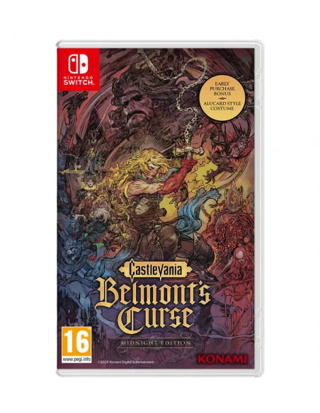 -20698-Switch - Castlevania: Belmont's Curse Midnight Edition-4012927087282
