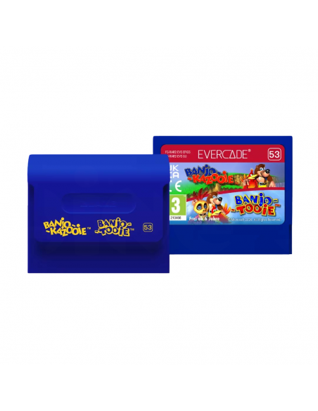 -20682-Retro - Cartucho Evercade Banjo-Kazooie Double Pack-5060990242045
