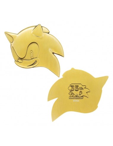 20727-Merchandising - Sonic the Hedgehog – 35th Anniversary Limited Edition Then & Now Medallion Set-5060948298728