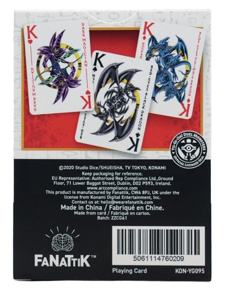 -20724-Merchandising - Yu-Gi-Oh! - Playing Cards (CDU of 12 Packs)-5061114760216