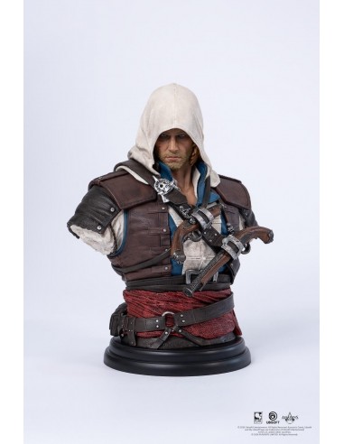 20749-Figuras - Busto Edward Assassin's Creed: Black Flag Resynced 1/4 Pure Arts 20cm-0713929405671