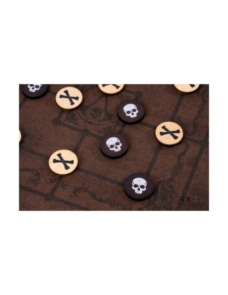 -20752-Merchandising - Juego de Mesa Nine Men's Morris Assassin's Creed: Black Flag Resynced-0713929405695