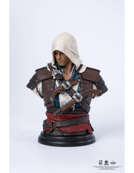 -20749-Figuras - Busto Edward Assassin's Creed: Black Flag Resynced 1/4 Pure Arts 20cm-0713929405671