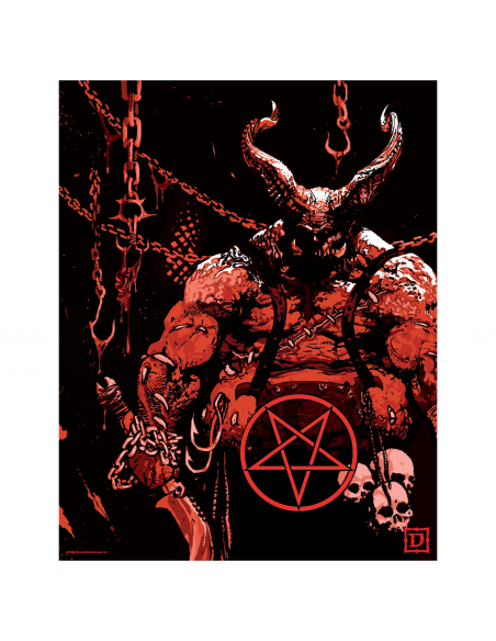 -20772-Merchandising - Diablo - Limited Edition Set of Five Lithographs-5061114761022