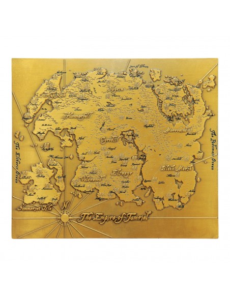 -20861-Merchandising - The Elder Scrolls – Limited Edition Metal Map of Tamriel-5060948293686