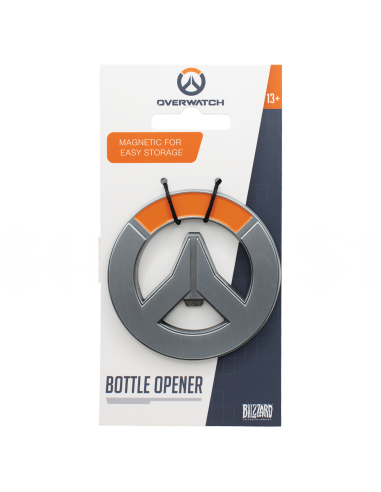 20881-Merchandising - Overwatch - Logo Magnetic Bottle Opener-5061114760506
