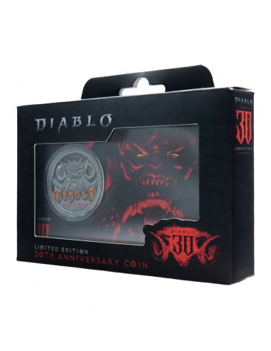 20885-Merchandising - Diablo - Limited Edition 30th Anniversary Presentation Coin-5061114760834