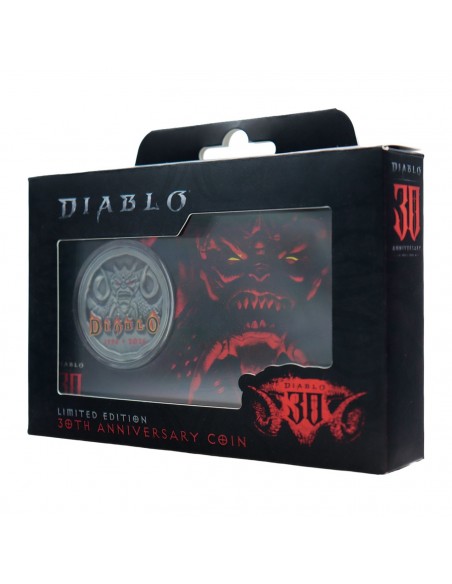 -20885-Merchandising - Diablo - Limited Edition 30th Anniversary Presentation Coin-5061114760834