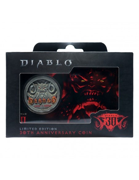 -20885-Merchandising - Diablo - Limited Edition 30th Anniversary Presentation Coin-5061114760834
