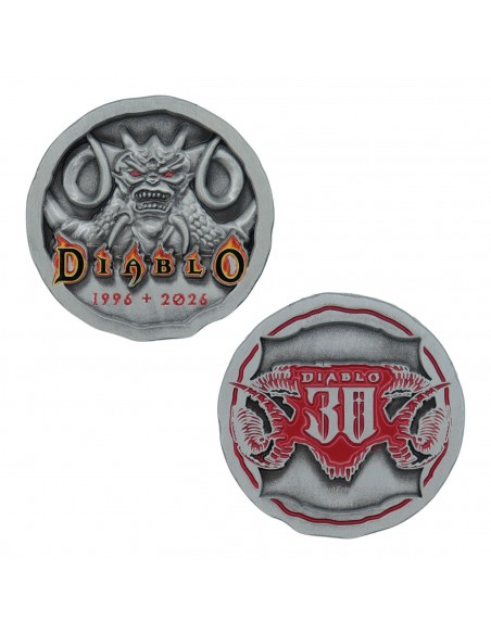 -20885-Merchandising - Diablo - Limited Edition 30th Anniversary Presentation Coin-5061114760834