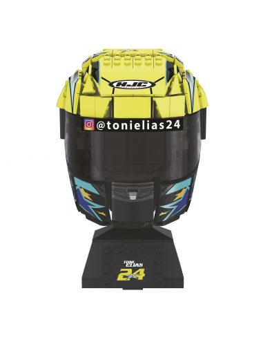 21023-Juegos de Mesa - Tente Motogp Casco "Toni Elias"-8412668208162