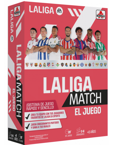 21007-Juegos de Mesa - La Liga  Match-8412668206540