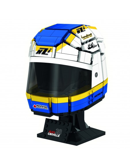 -21005-Juegos de Mesa - Tente Motogp Casco Alex Criville-8412668209015