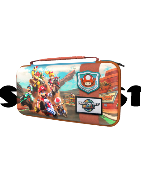 -21097-Switch 2 - PlayTrek Travel Case NS2 Mario Kart World: Grand Prix-0840454403992