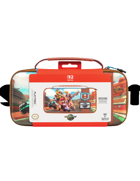 -21097-Switch 2 - PlayTrek Travel Case NS2 Mario Kart World: Grand Prix-0840454403992