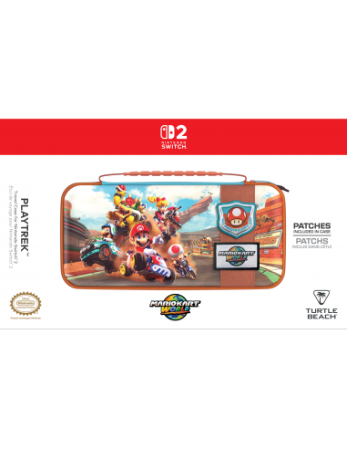 21097-Switch 2 - PlayTrek Travel Case NS2 Mario Kart World: Grand Prix-0840454403992